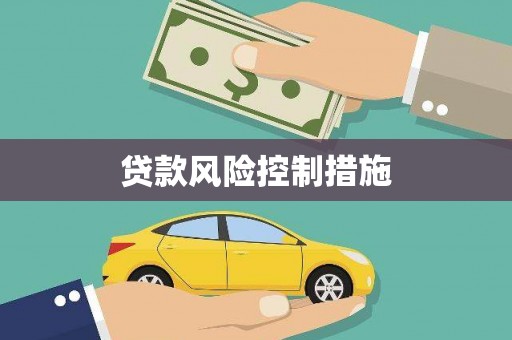 青阳贷款风险控制措施
