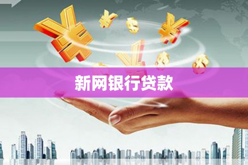 青阳新网银行贷款