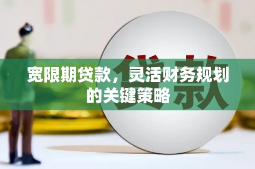 青阳宽限期贷款，灵活财务规划的关键策略