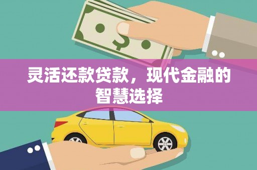 青阳灵活还款贷款，现代金融的智慧选择