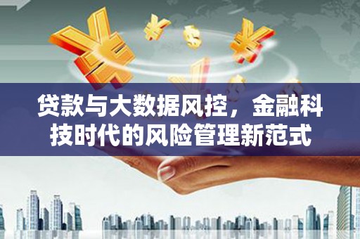 青阳贷款与大数据风控，金融科技时代的风险管理新范式