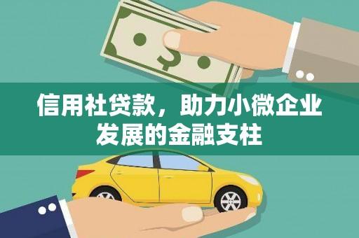 青阳信用社贷款，助力小微企业发展的金融支柱