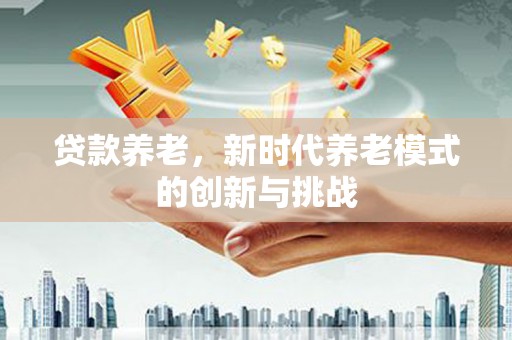 青阳贷款养老，新时代养老模式的创新与挑战