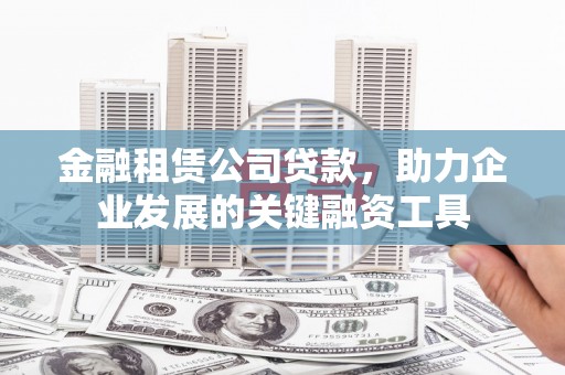 青阳金融租赁公司贷款，助力企业发展的关键融资工具