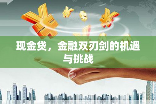 青阳现金贷，金融双刃剑的机遇与挑战