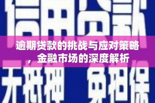青阳逾期贷款的挑战与应对策略，金融市场的深度解析