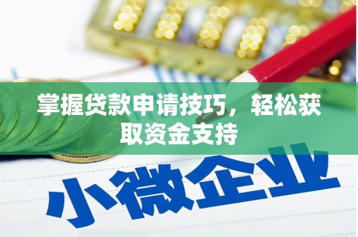 青阳掌握贷款申请技巧，轻松获取资金支持