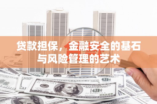 青阳贷款担保，金融安全的基石与风险管理的艺术