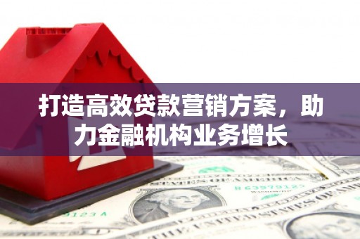 青阳打造高效贷款营销方案，助力金融机构业务增长