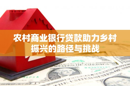 青阳农村商业银行贷款助力乡村振兴的路径与挑战