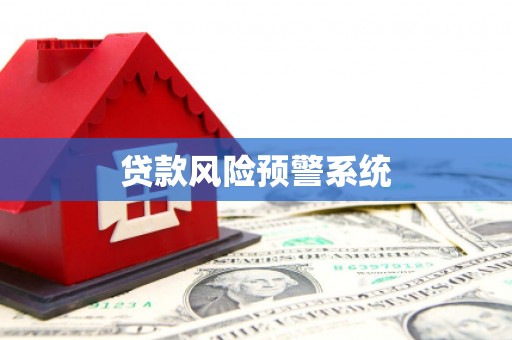 青阳贷款风险预警系统