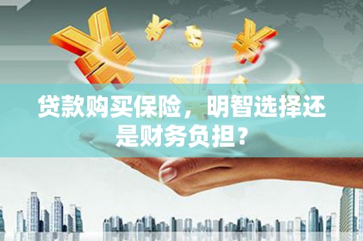 青阳贷款购买保险，明智选择还是财务负担？