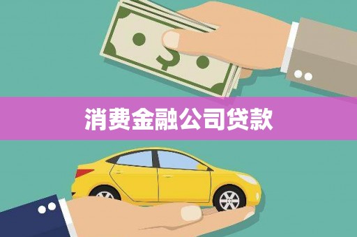 青阳消费金融公司贷款