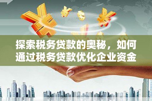 青阳探索税务贷款的奥秘，如何通过税务贷款优化企业资金流