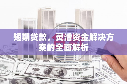 青阳短期贷款，灵活资金解决方案的全面解析