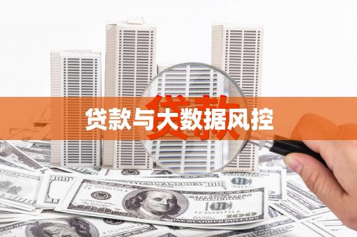 青阳贷款与大数据风控