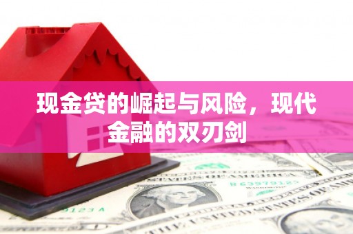 青阳现金贷的崛起与风险，现代金融的双刃剑