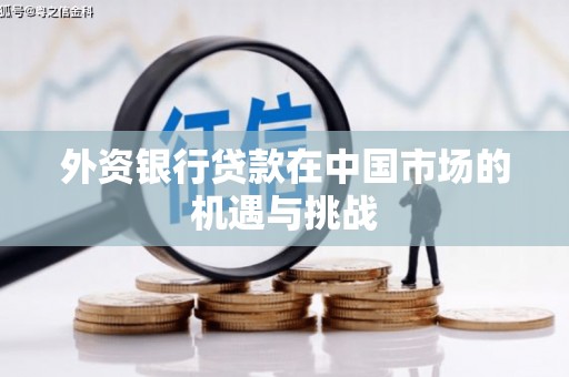 青阳外资银行贷款在中国市场的机遇与挑战