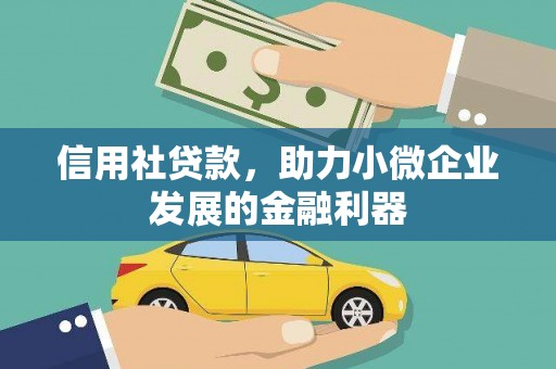 青阳信用社贷款，助力小微企业发展的金融利器
