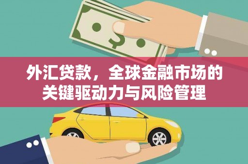 青阳外汇贷款，全球金融市场的关键驱动力与风险管理