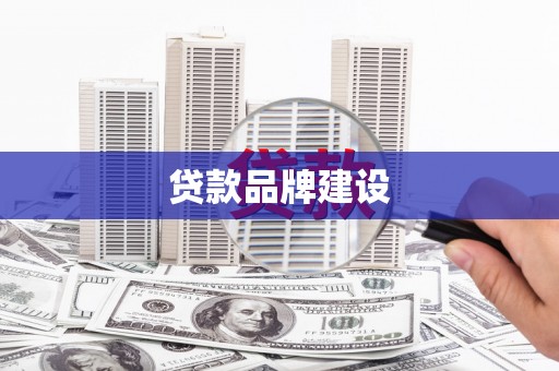 青阳贷款品牌建设