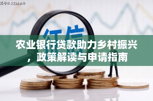 青阳农业银行贷款助力乡村振兴，政策解读与申请指南