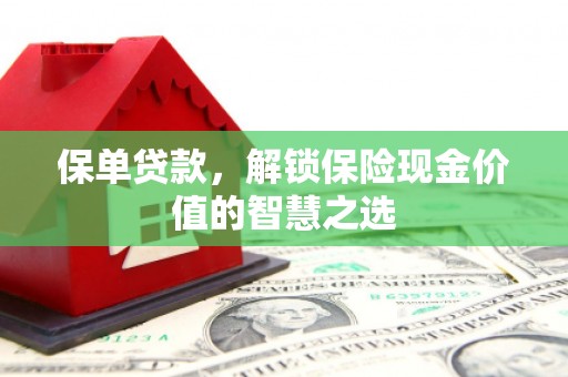 青阳保单贷款，解锁保险现金价值的智慧之选