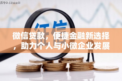 青阳微信贷款，便捷金融新选择，助力个人与小微企业发展