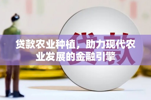 青阳贷款农业种植，助力现代农业发展的金融引擎