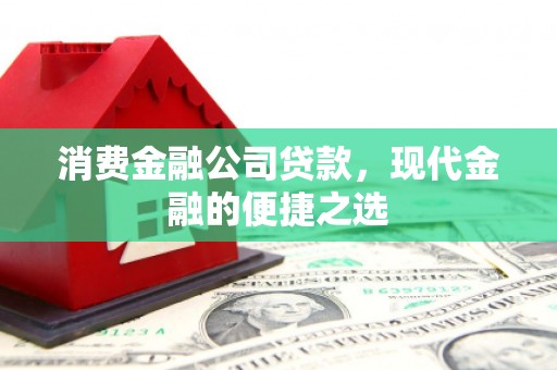 青阳消费金融公司贷款，现代金融的便捷之选