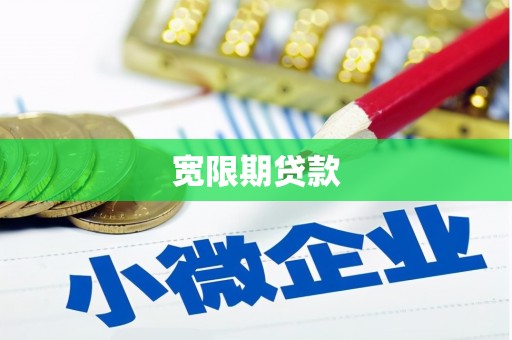 青阳宽限期贷款