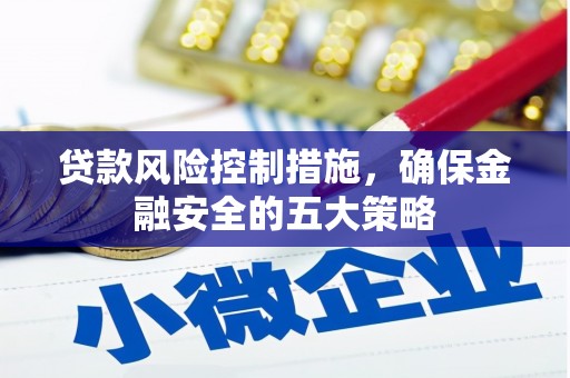 青阳贷款风险控制措施，确保金融安全的五大策略