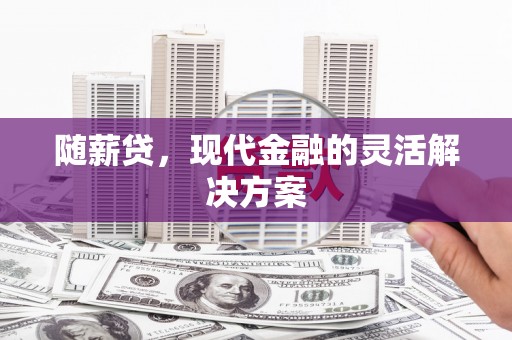 青阳随薪贷，现代金融的灵活解决方案