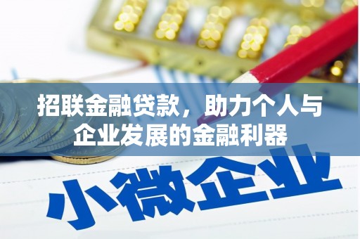 青阳招联金融贷款，助力个人与企业发展的金融利器