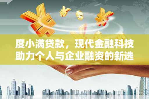 青阳度小满贷款，现代金融科技助力个人与企业融资的新选择