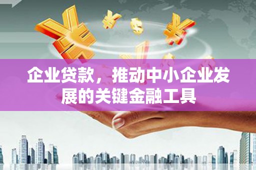 青阳企业贷款，推动中小企业发展的关键金融工具