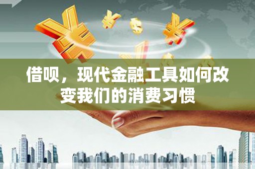 青阳借呗，现代金融工具如何改变我们的消费习惯