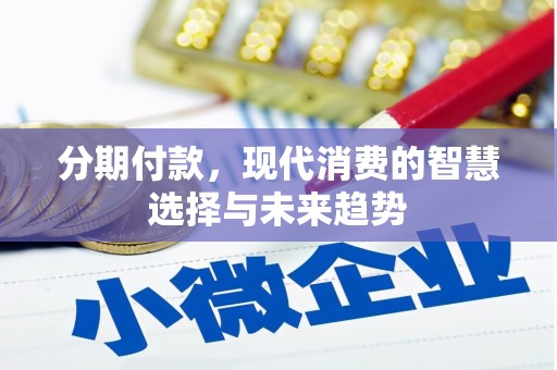 青阳分期付款，现代消费的智慧选择与未来趋势
