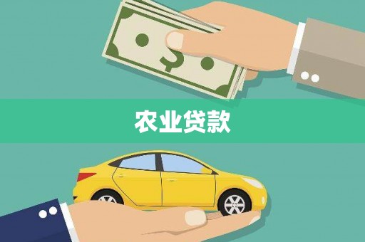 青阳农业贷款