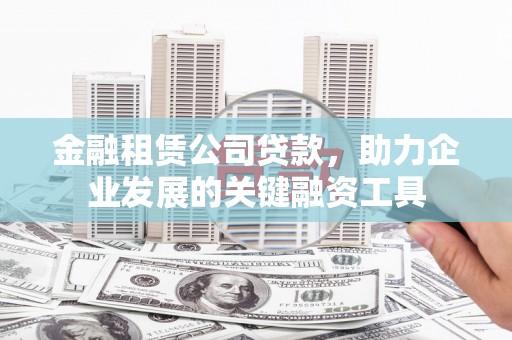青阳金融租赁公司贷款，助力企业发展的关键融资工具