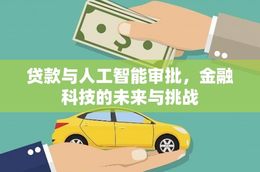 青阳贷款与人工智能审批，金融科技的未来与挑战
