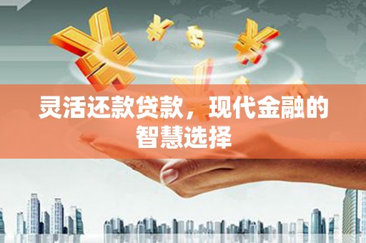 青阳灵活还款贷款，现代金融的智慧选择