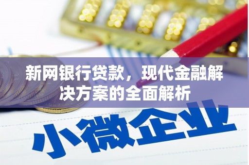 青阳新网银行贷款，现代金融解决方案的全面解析