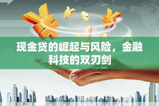 青阳现金贷的崛起与风险，金融科技的双刃剑