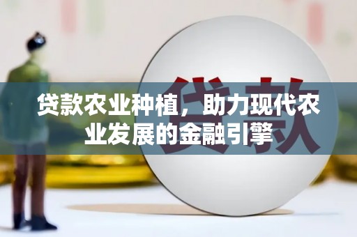 青阳贷款农业种植，助力现代农业发展的金融引擎