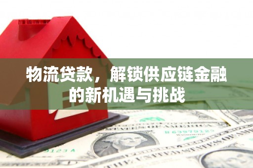 青阳物流贷款，解锁供应链金融的新机遇与挑战