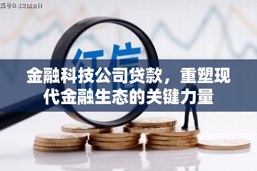青阳金融科技公司贷款，重塑现代金融生态的关键力量