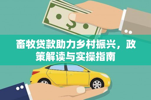 青阳畜牧贷款助力乡村振兴，政策解读与实操指南