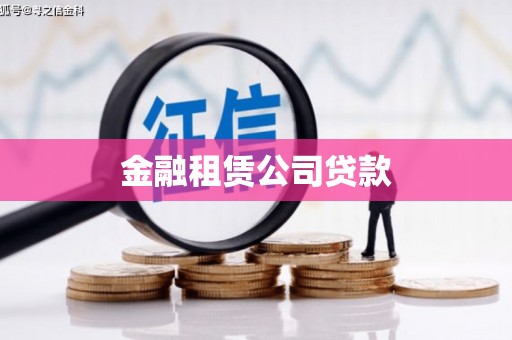 青阳金融租赁公司贷款