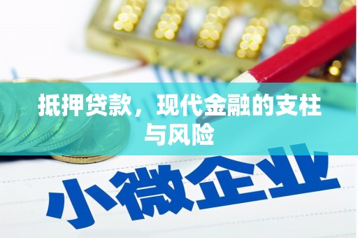 青阳抵押贷款，现代金融的支柱与风险